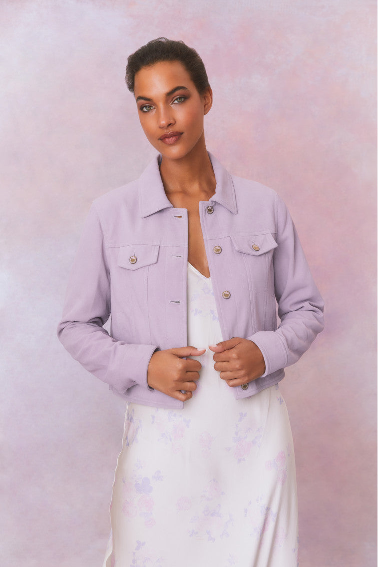 Seattle Leather Pastel Jacket-morningim