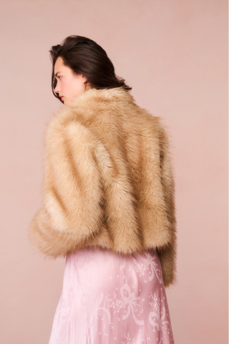 Clarabella Faux Fur Jacket-morningim