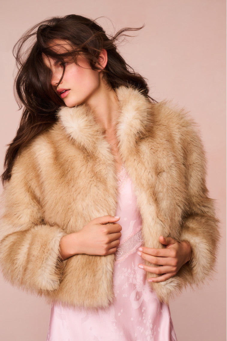Clarabella Faux Fur Jacket-morningim