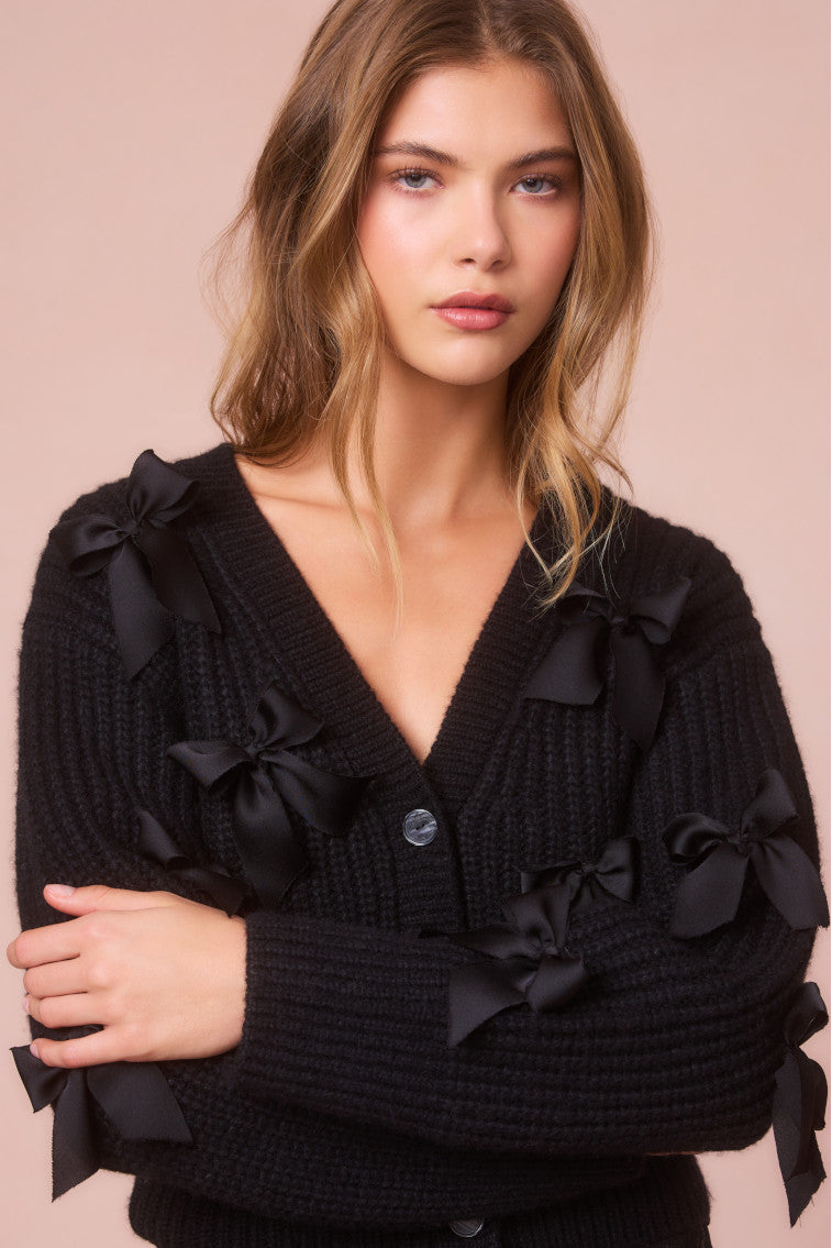 Ashtan Cardigan - BLACK-morningim