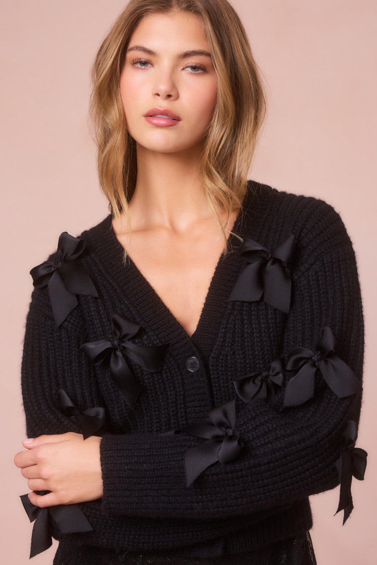 Ashtan Cardigan - BLACK-morningim
