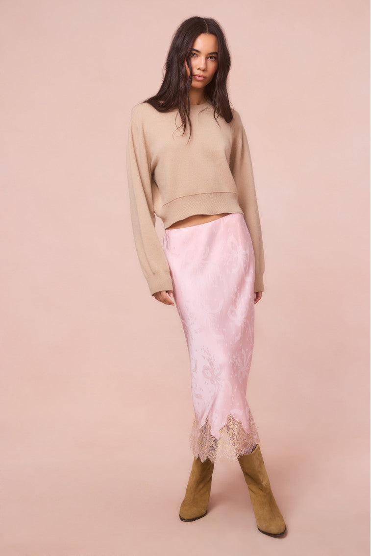 Bellman Cropped Cashmere Pullover-morningim