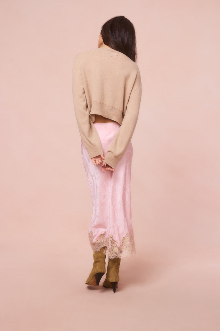 Bellman Cropped Cashmere Pullover-morningim