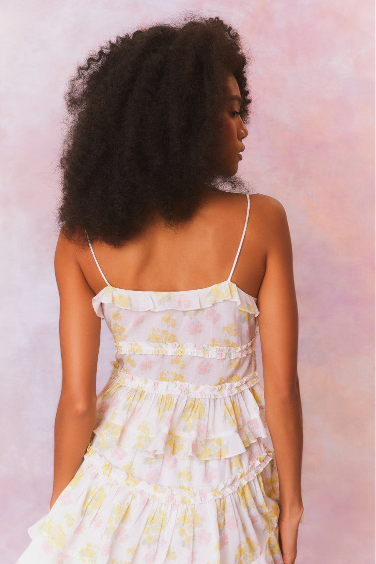 Lavetta Cotton Voile Dainty Tie Cami Top-morningim