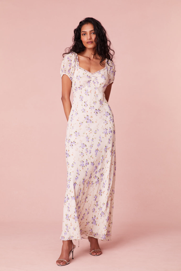Madara Floral Maxi Dress-morningim