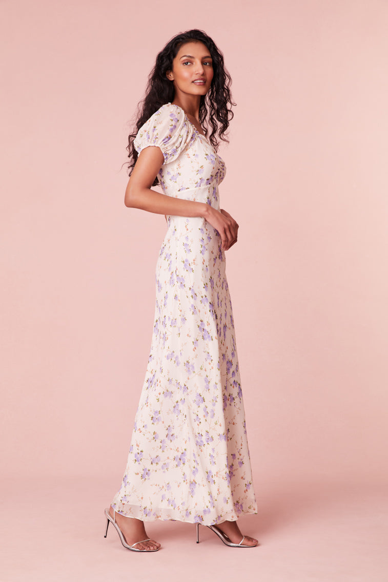 Madara Floral Maxi Dress-morningim