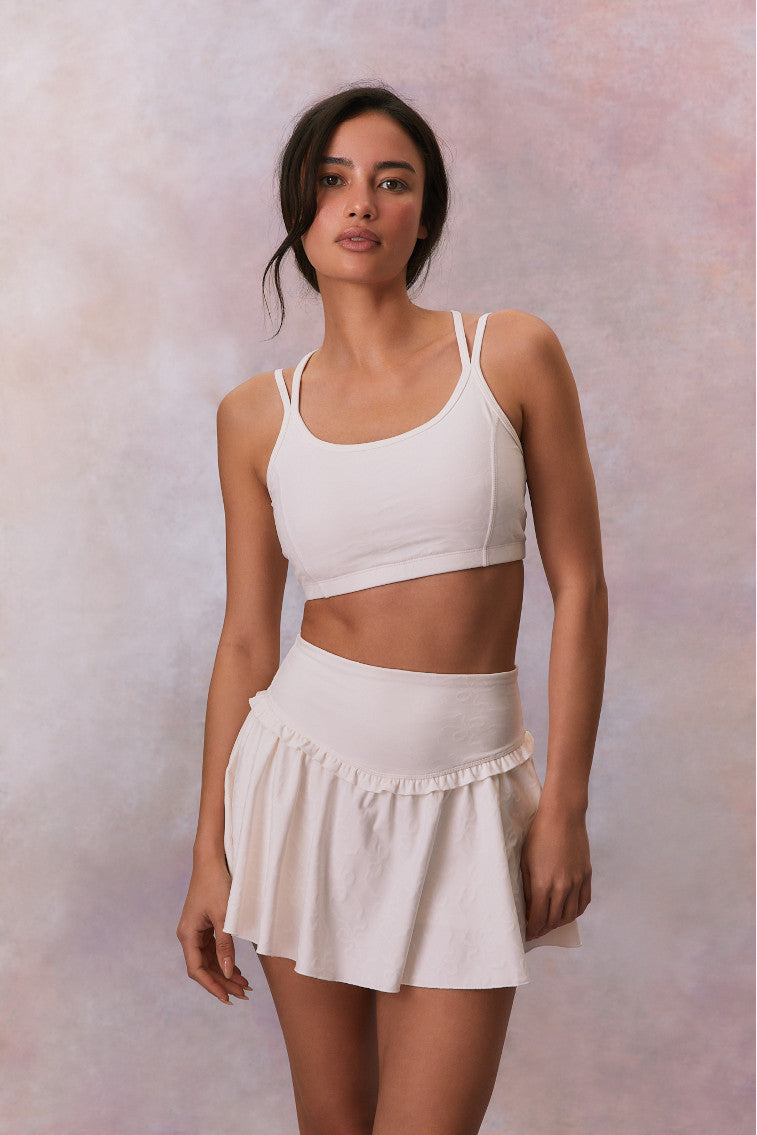 Aiden Bow Print Sports Bra-morningim