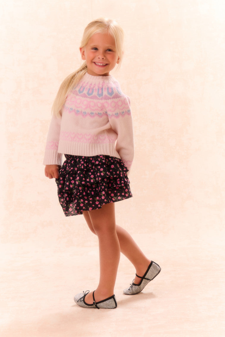 Girls Albine Wool Pullover-morningim