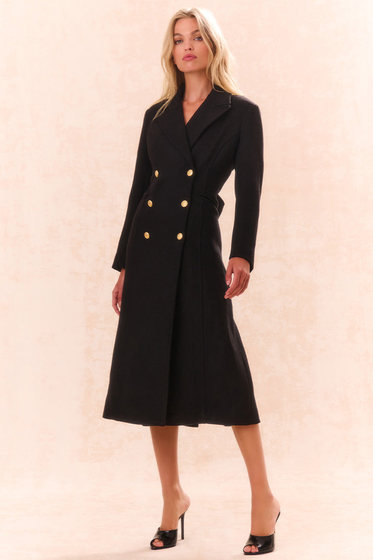 Angeli Wool Military Coat-morningim