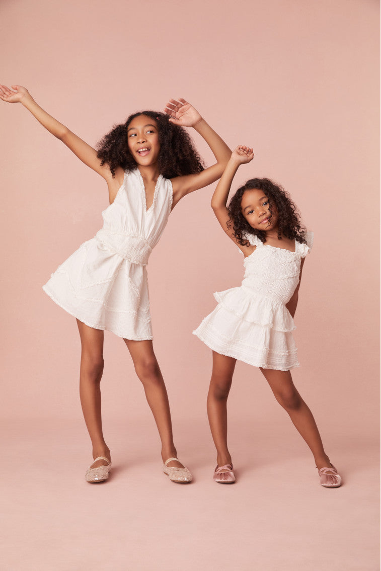 Girls Brecken Cotton Dress-morningim