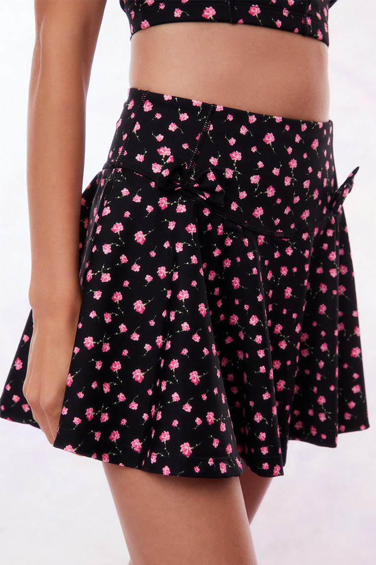 Corene Sporty Active Skort-BELLE REVERIE DITSY-morningim