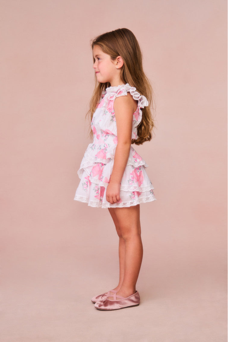 Girls Janelly Rosa Beaux Dress-morningim