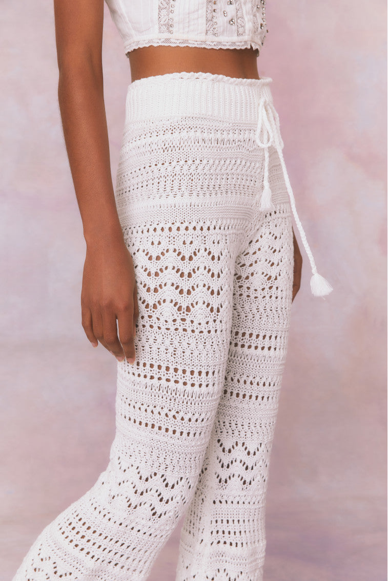 Fosta Crochet Pants-morningim