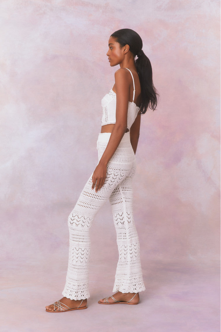 Fosta Crochet Pants-morningim