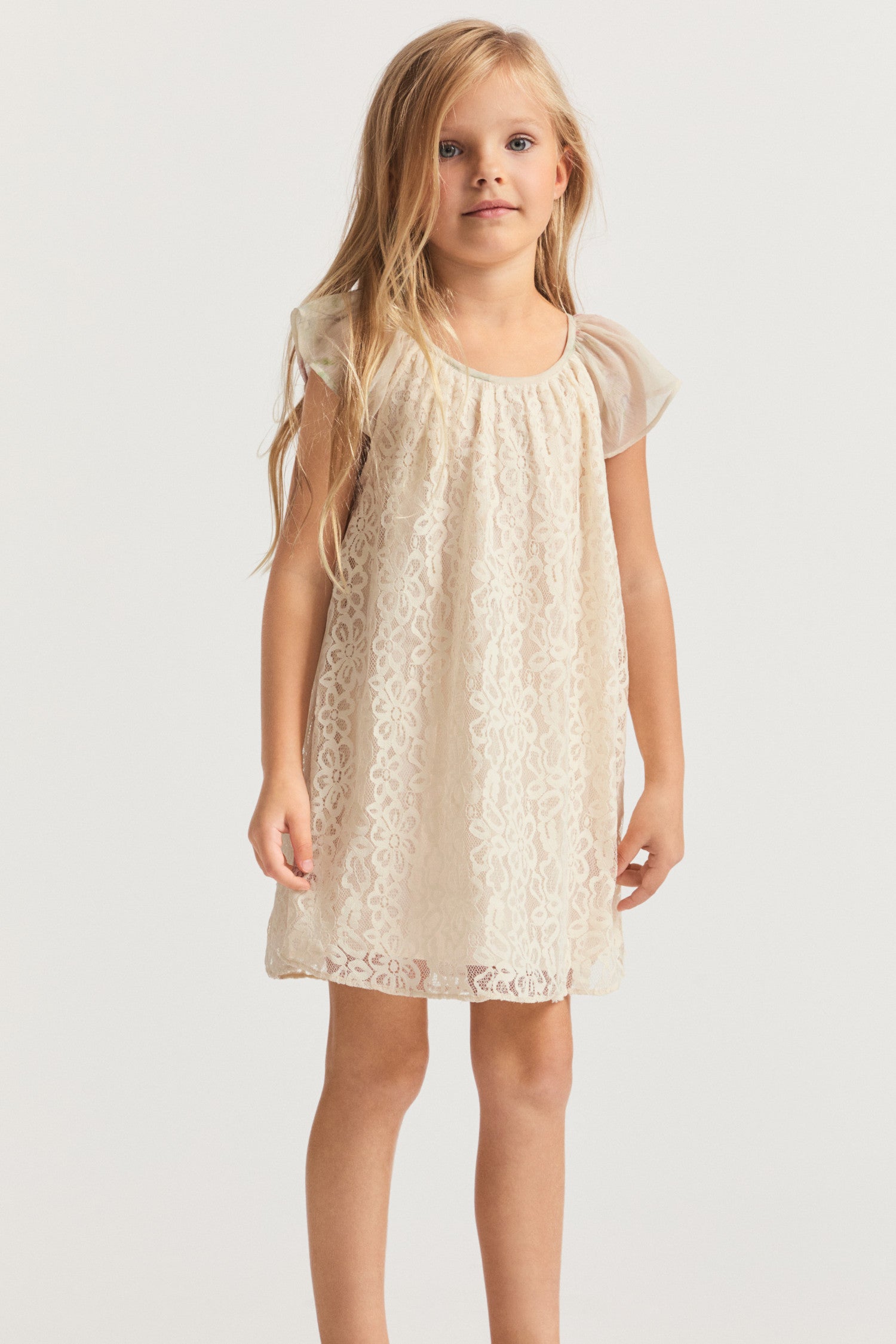 Girls Lou Dress-morningim