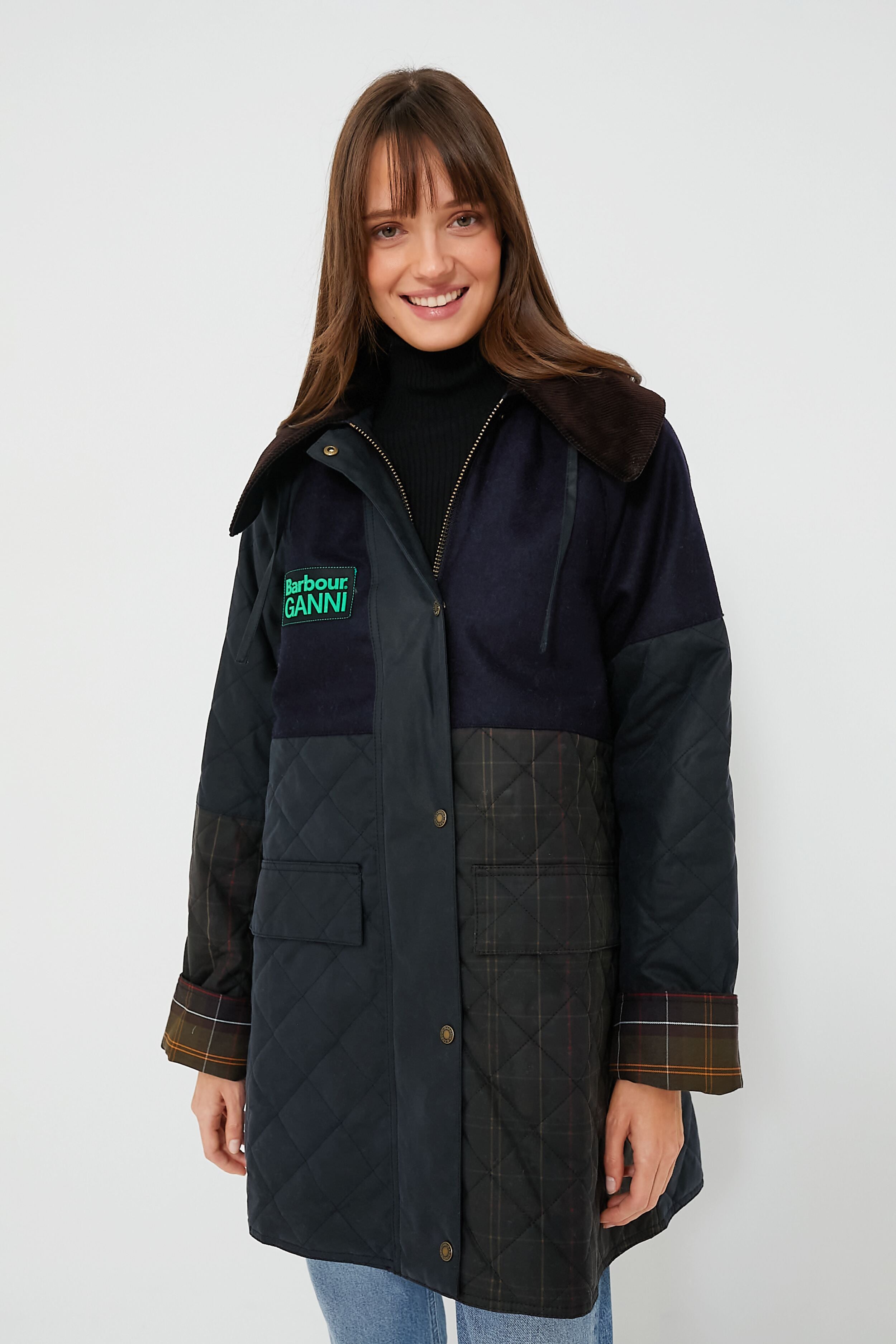 Special” Barbour burghley c38 1crest 最初期 セージ バブアー 1 