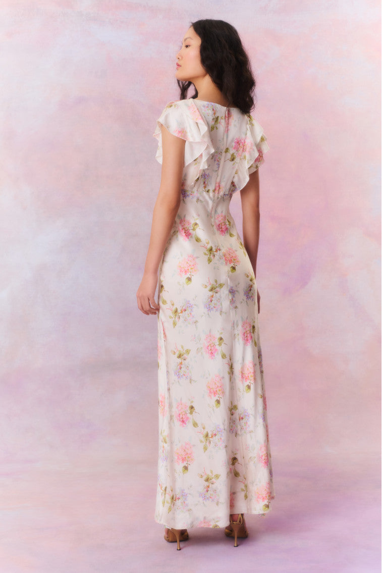 Kingley Heirloom V-Neck Maxi Dress-morningim