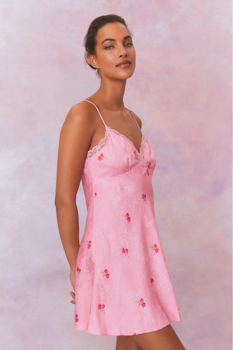 Larinda Slip Mini Dress-morningim