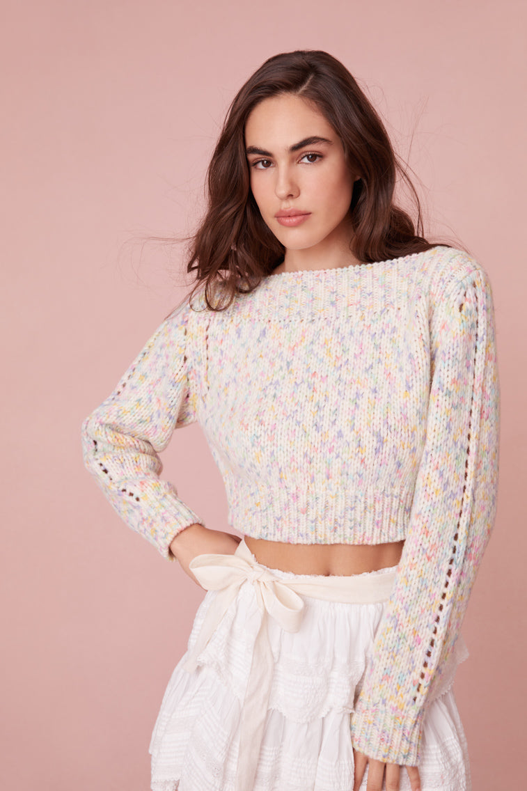 Larson Cotton Crop Pullover-morningim