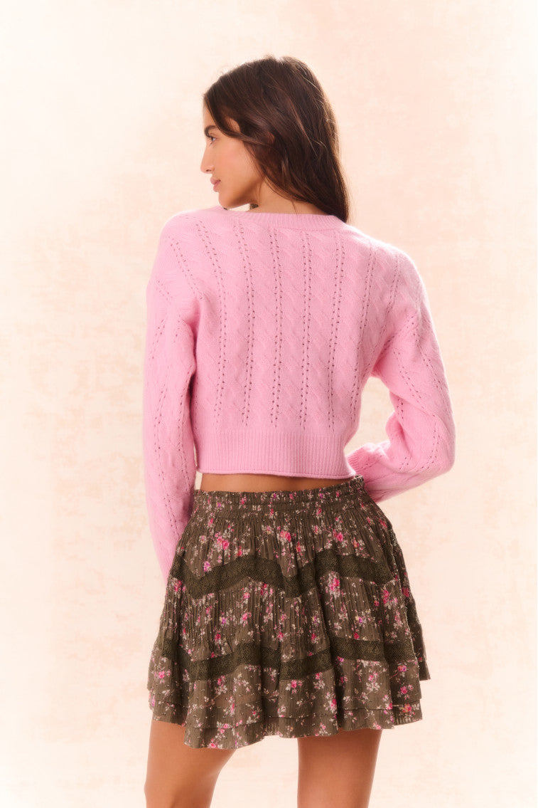 Leota Cropped Wool Cardigan-morningim