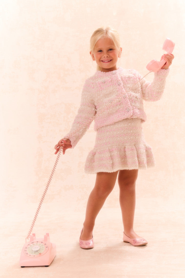 Girls Loki Knit Cardigan-morningim