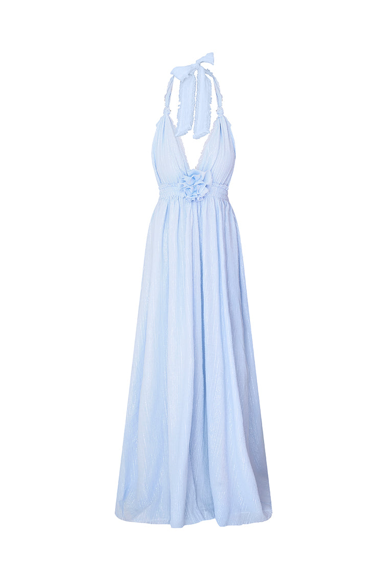 Love Halter Maxi Dress-morningim