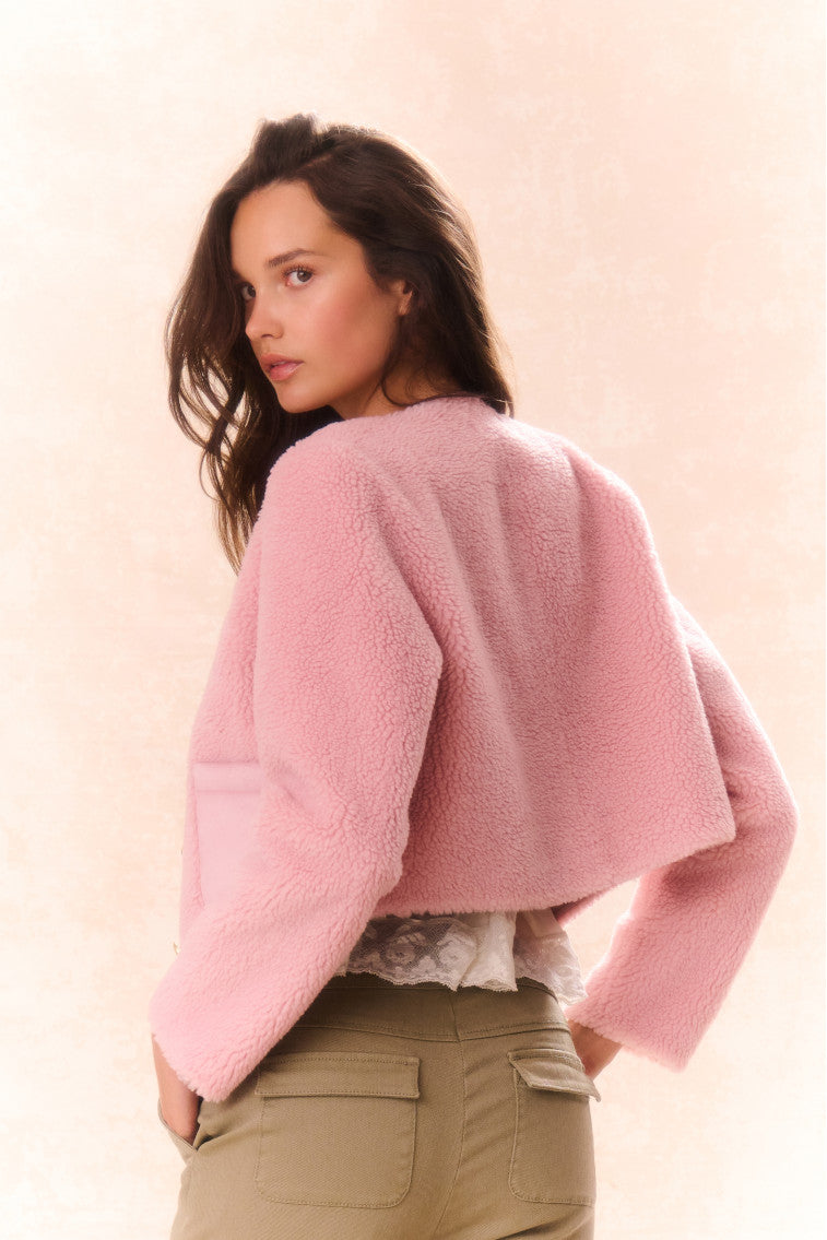 Lully Faux Shearling Jacket-morningim