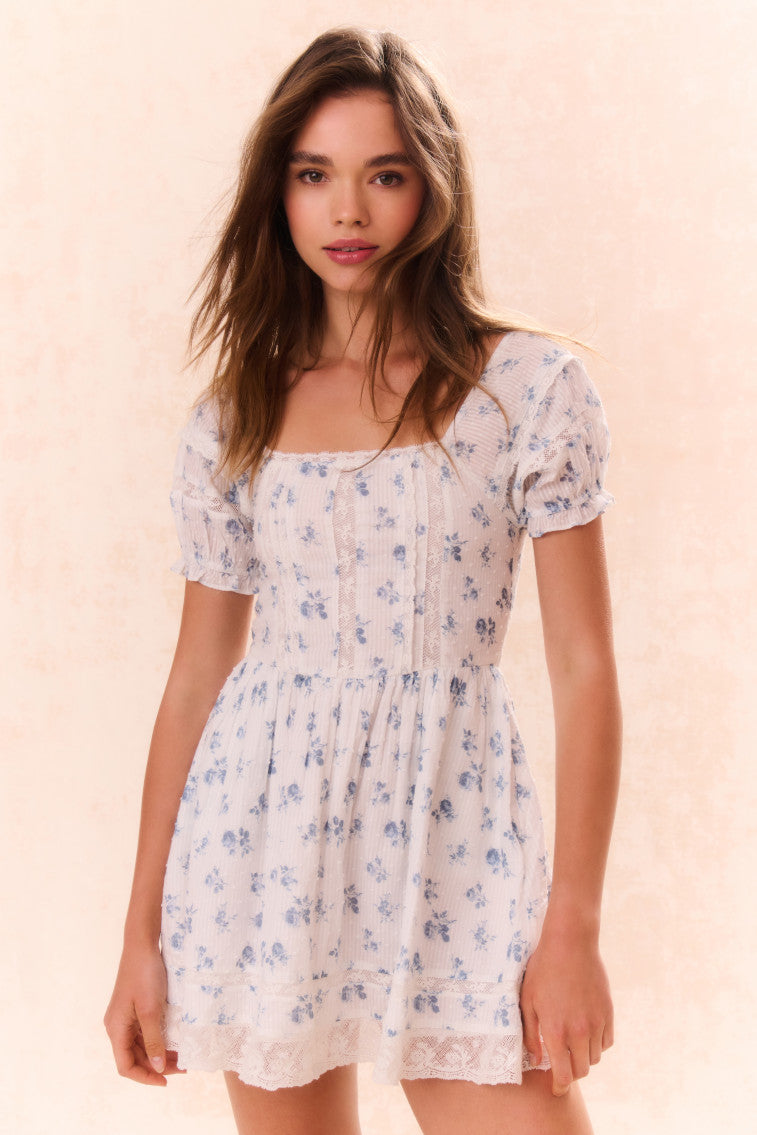 Girls Magica Floral Dress-morningim