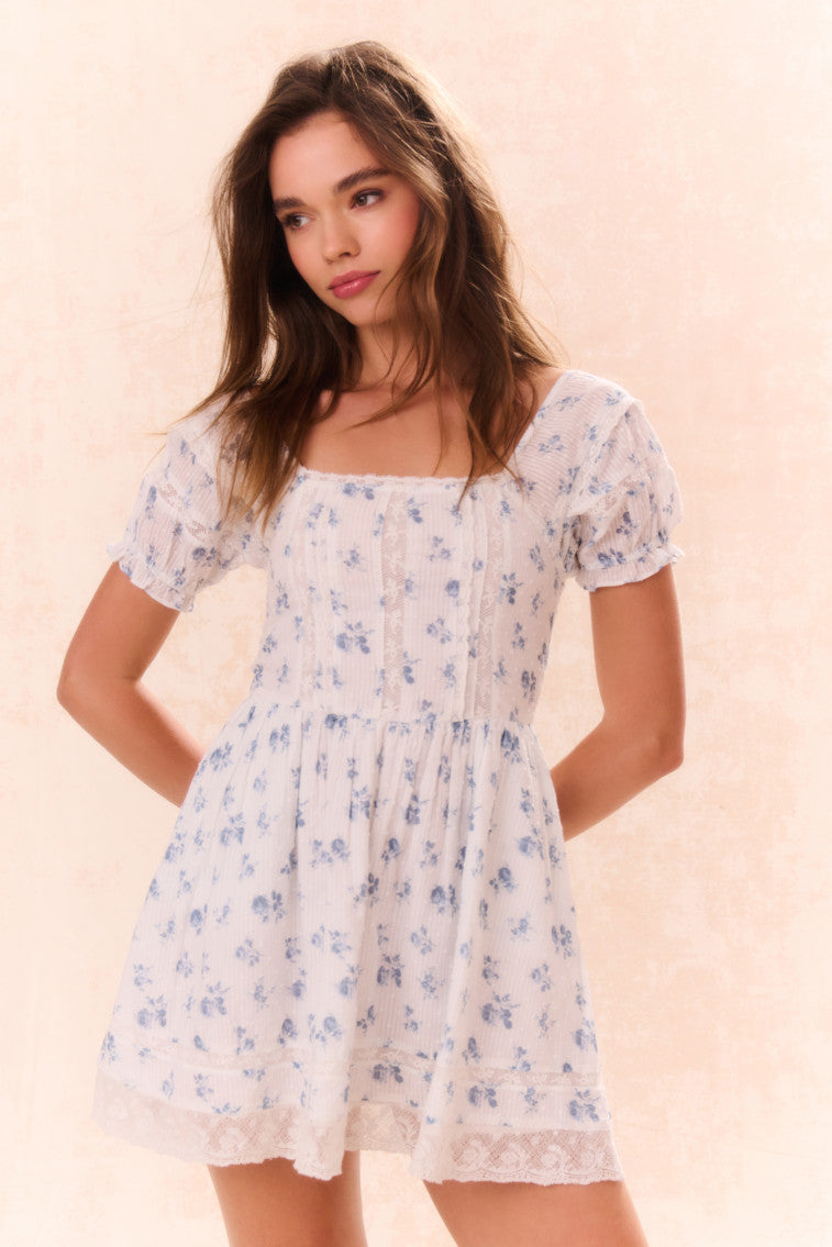 Girls Magica Floral Dress-morningim