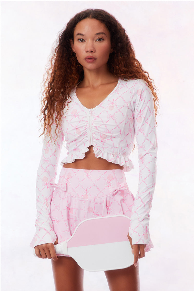 Medway Zip-Up Active Jacket-SWEETHEART PINK-morningim