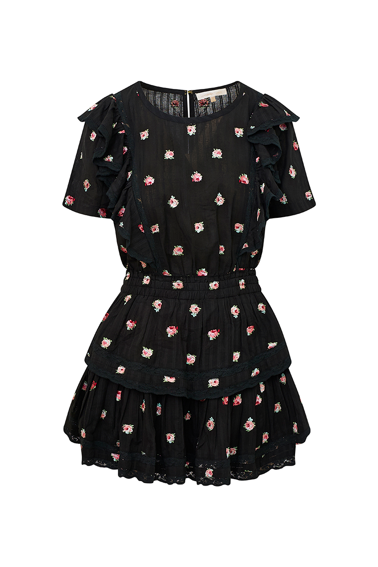 Natasha Cotton Floral Dress-morningim