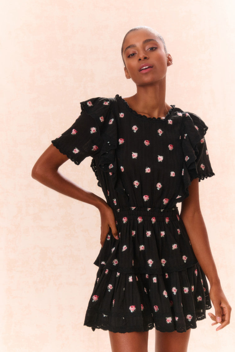 Natasha Cotton Floral Dress-morningim