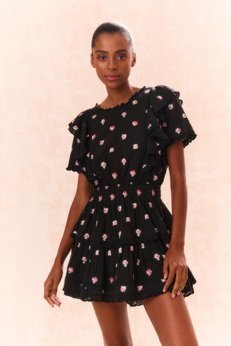 Natasha Cotton Floral Dress-morningim