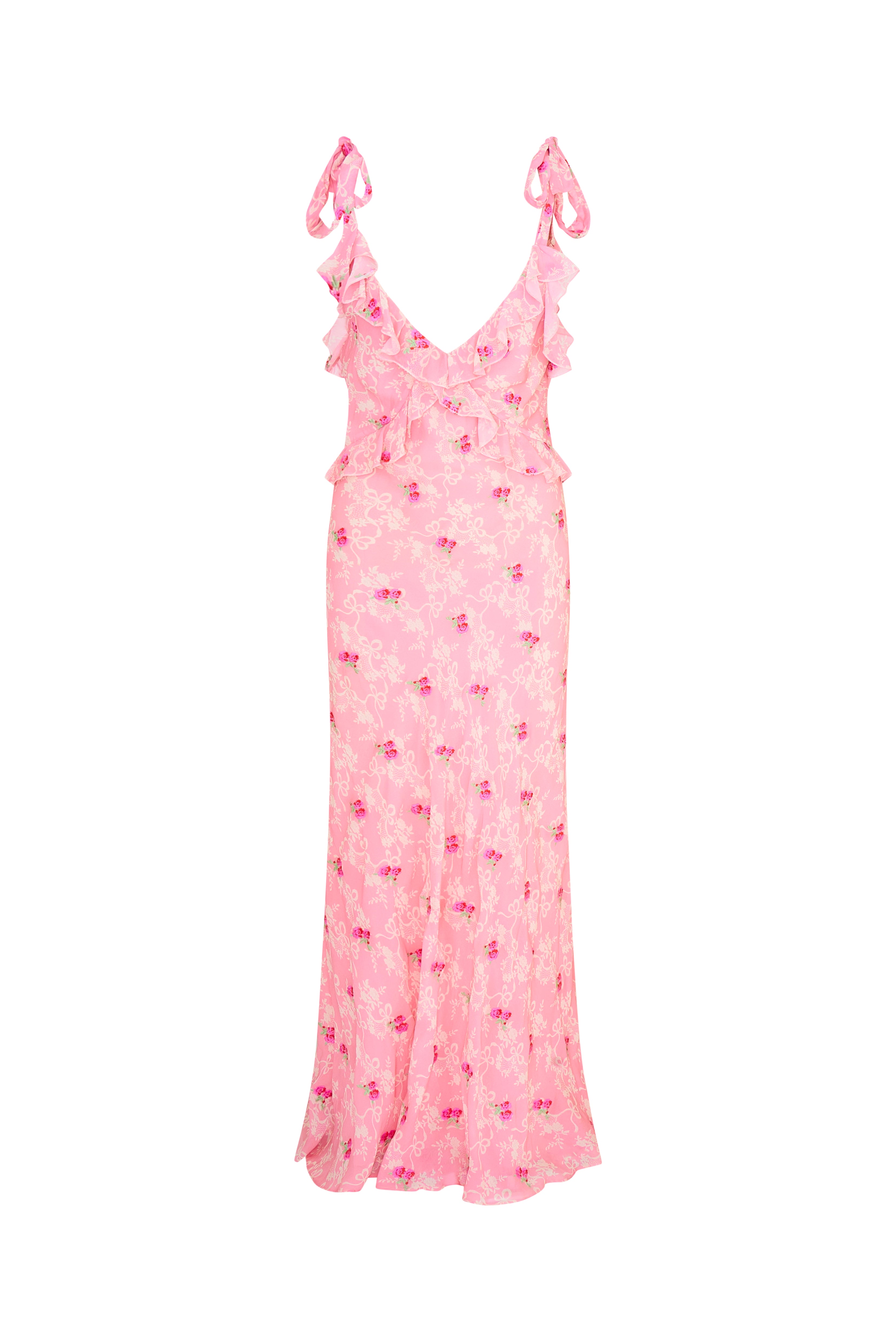 Orcene Floral Maxi Dress-morningim