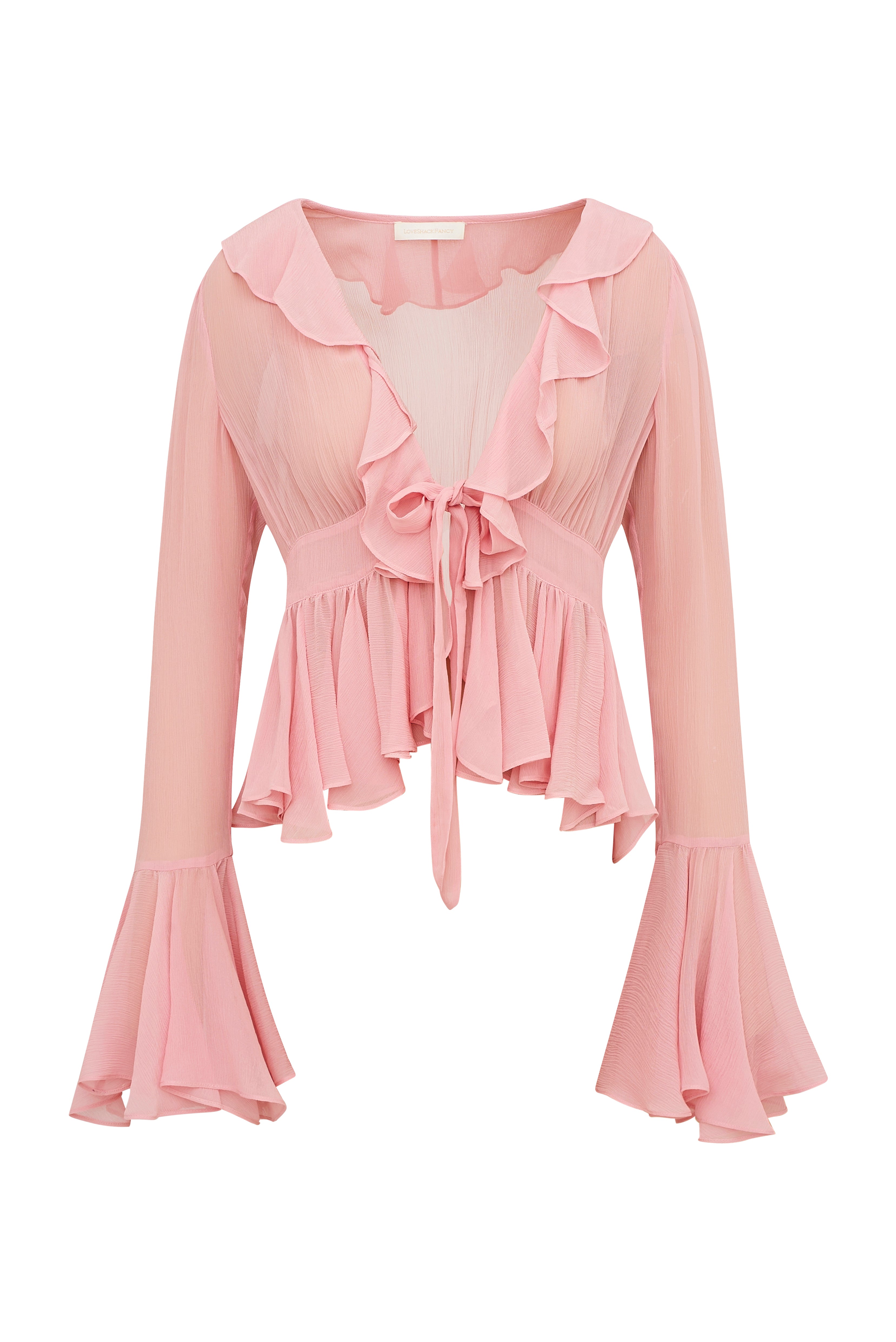 Ovidia Bell Sleeve Top-morningim