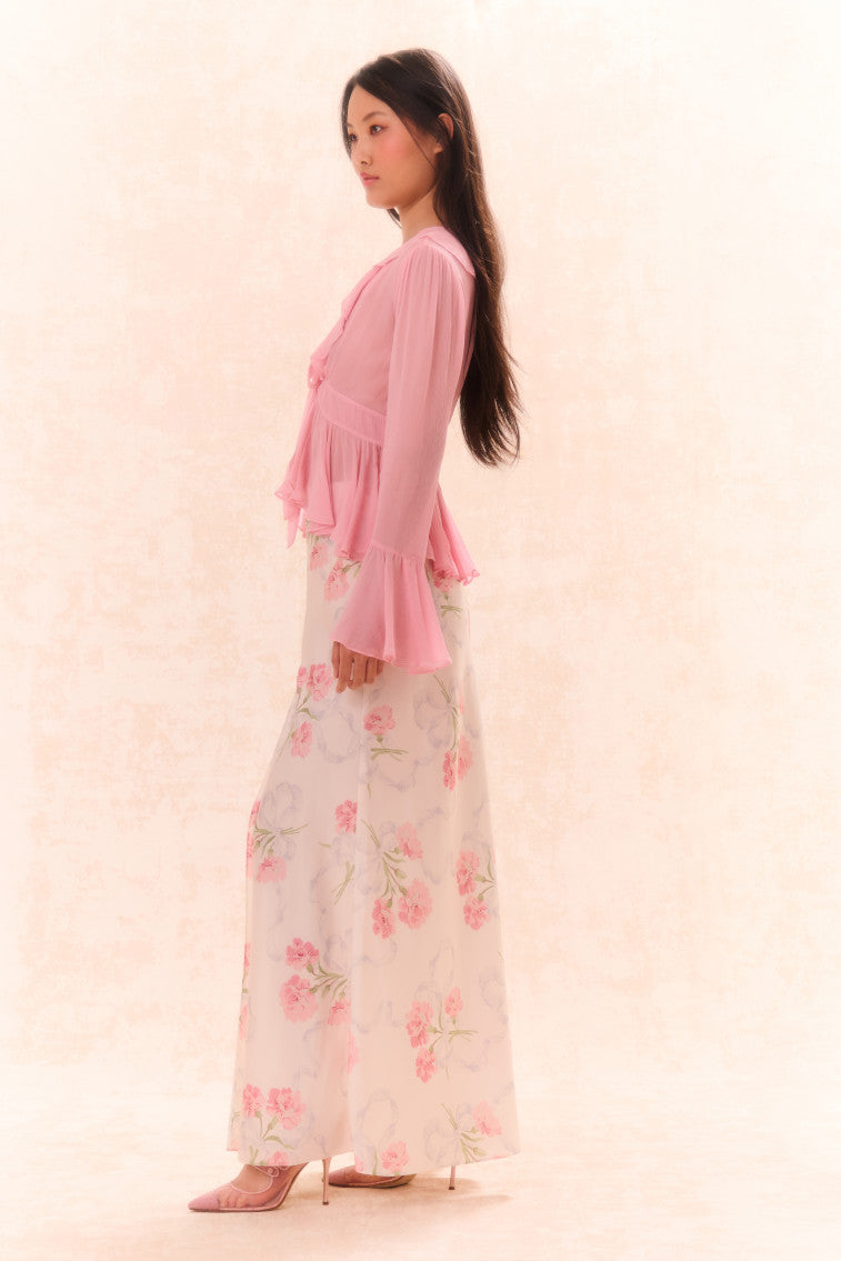 Ovidia Bell Sleeve Top-morningim