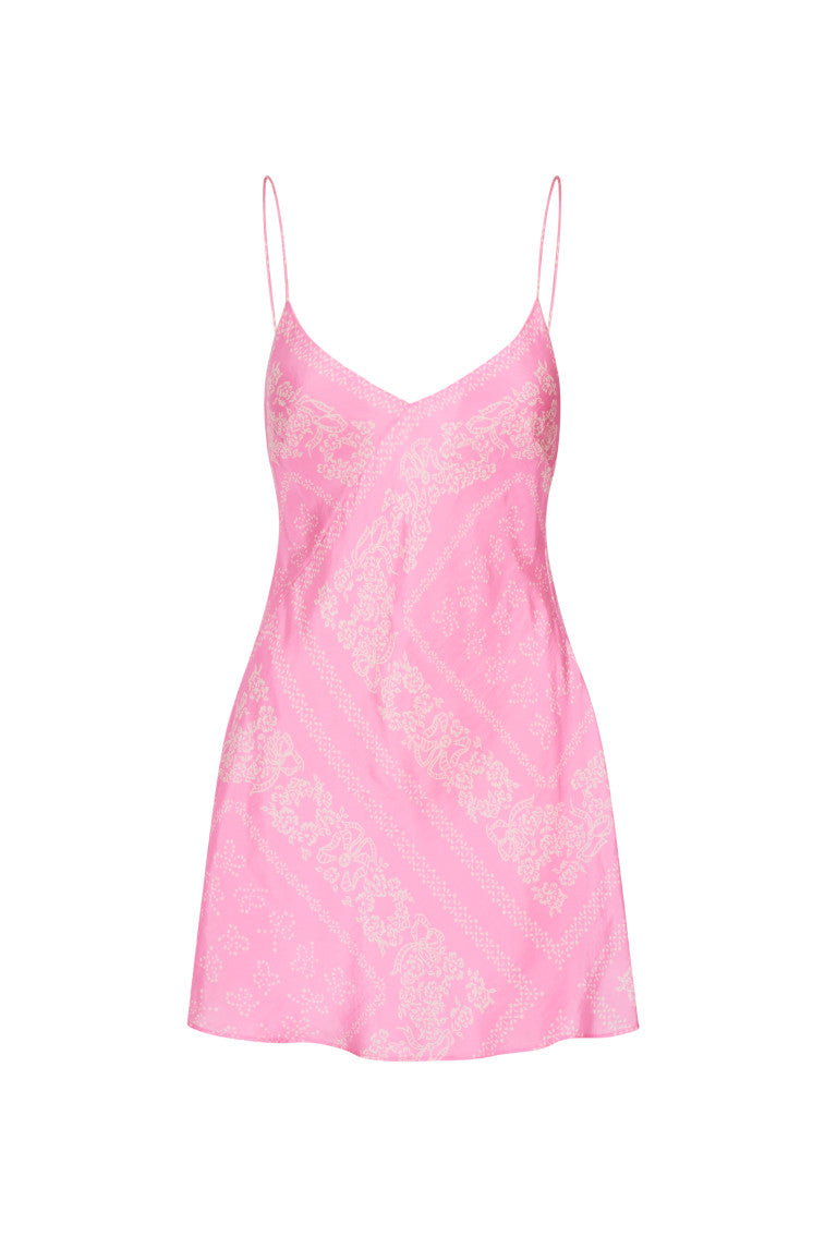 Raja Bandana Mini Dress-morningim