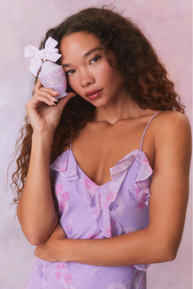 Rialto Fragrance Print Maxi Dress-morningim