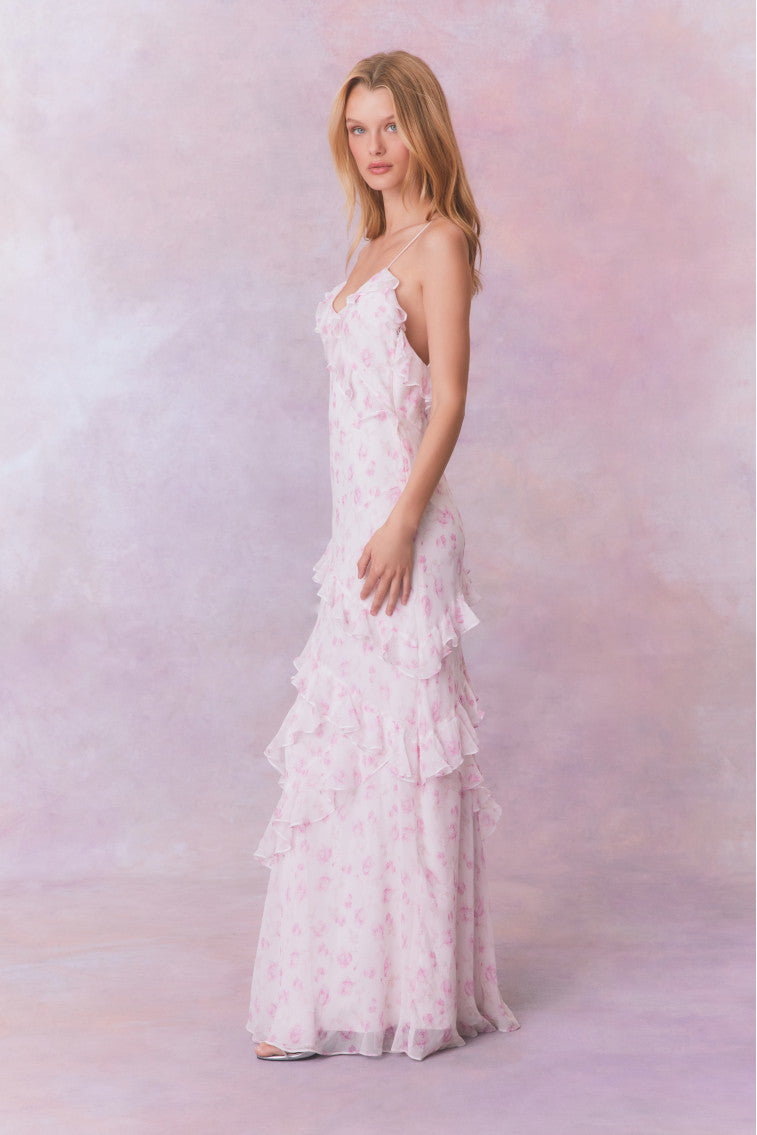 Rialto Fragrance Print Maxi Dress-STERLING DUSK-morningim