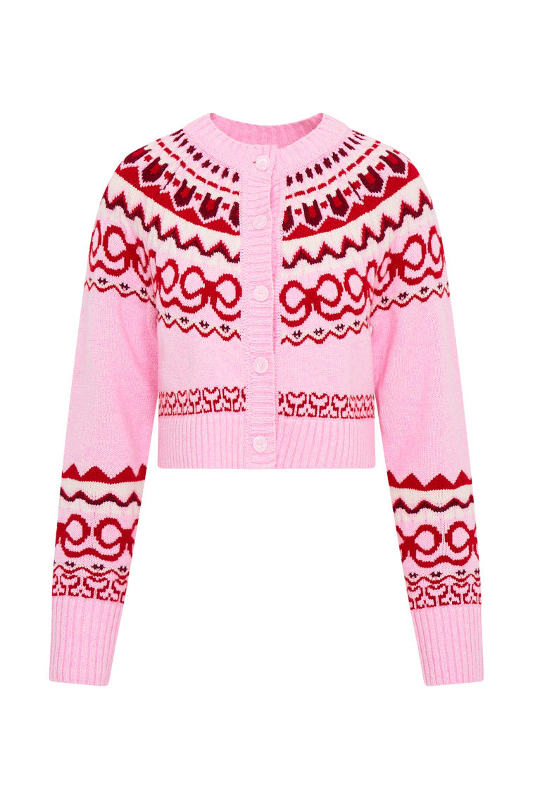 Shantae Wool Knit Cardigan-morningim