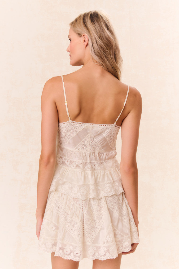 Shayda Lace Mini Skirt-morningim