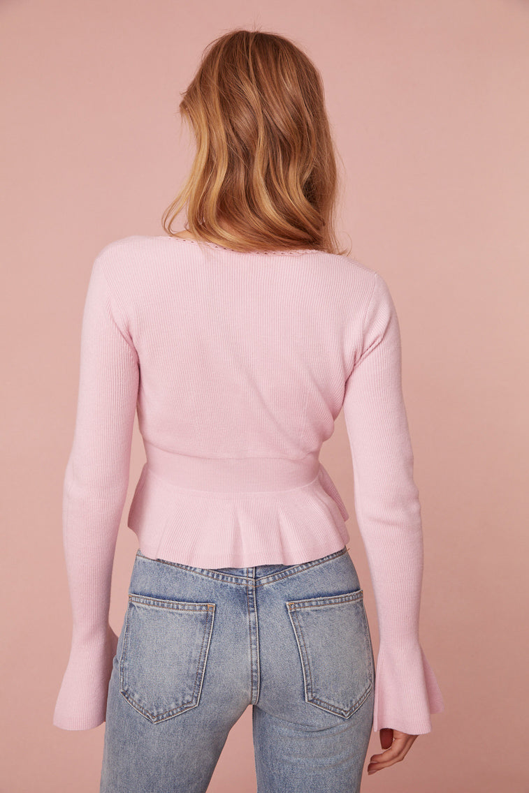 Stonington Peplum Cardigan-morningim