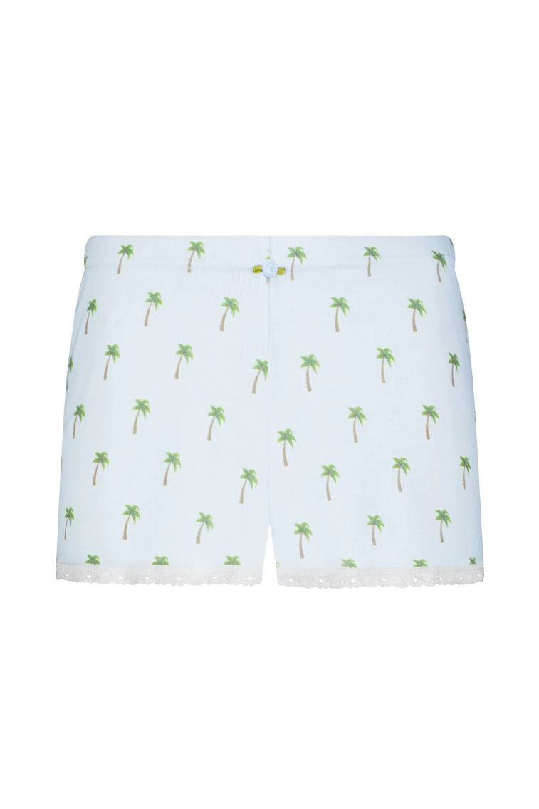 Polka Dot England Pajama Shorts-morningim