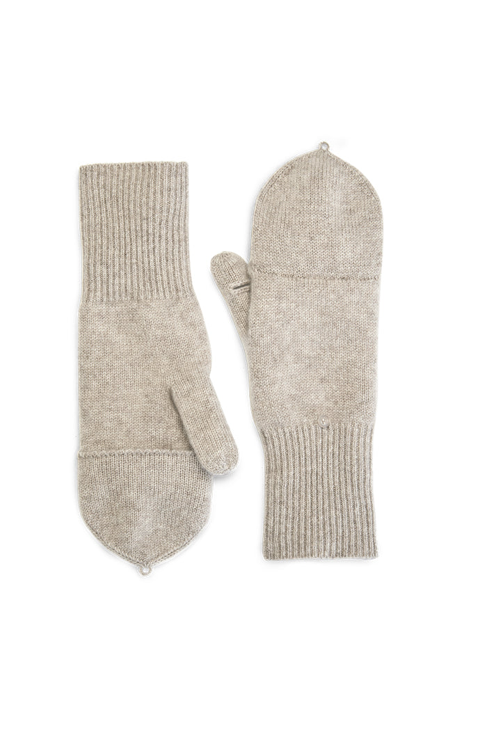 White+Warren Cashmere Pop Top Glove-morningim
