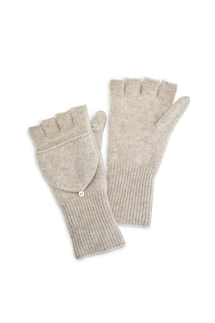 White+Warren Cashmere Pop Top Glove-morningim