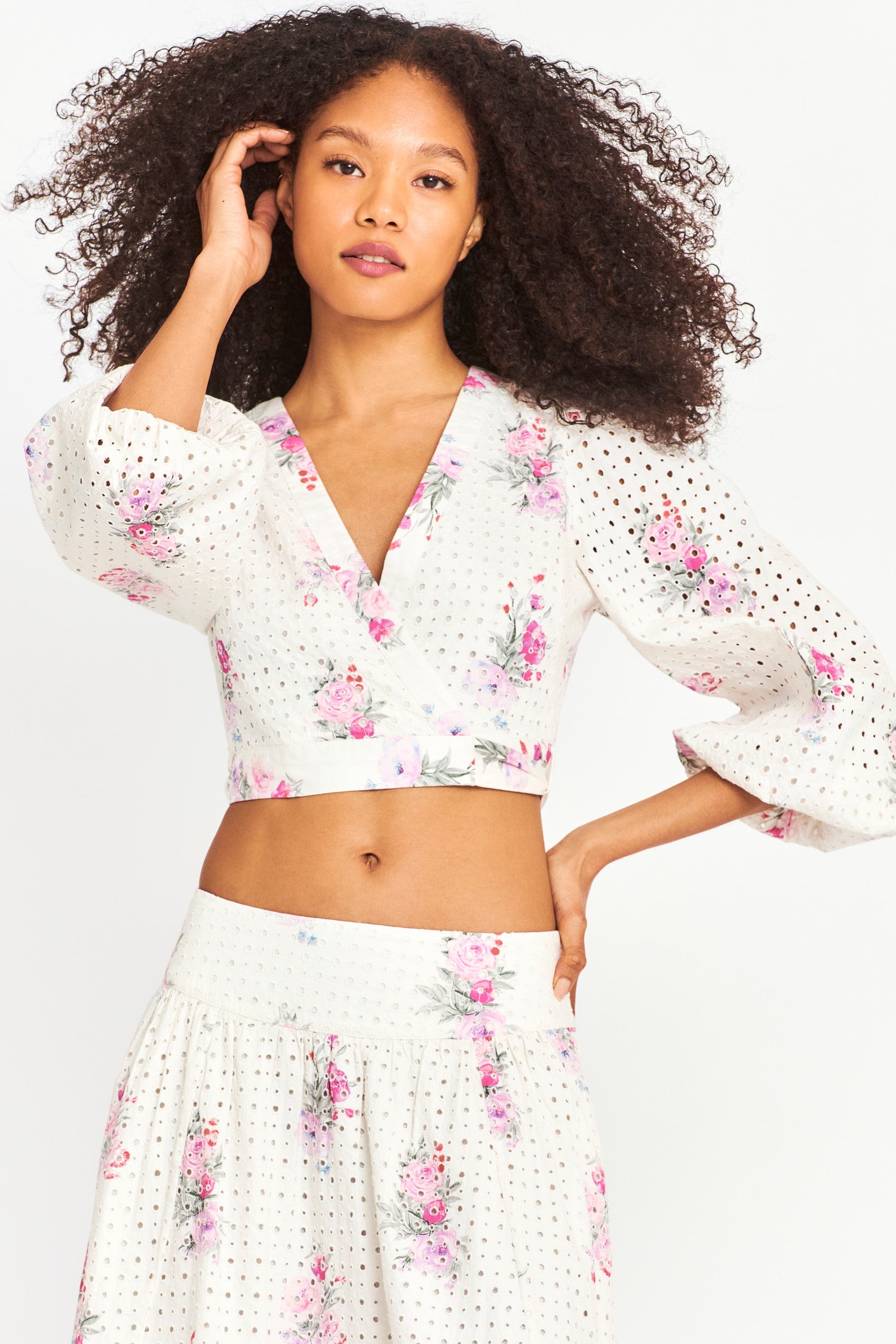 Kinza Crop Wrap Top-morningim