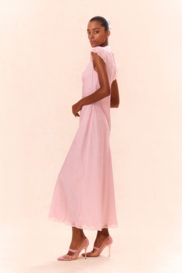 Theodore Printed Maxi Dress-morningim