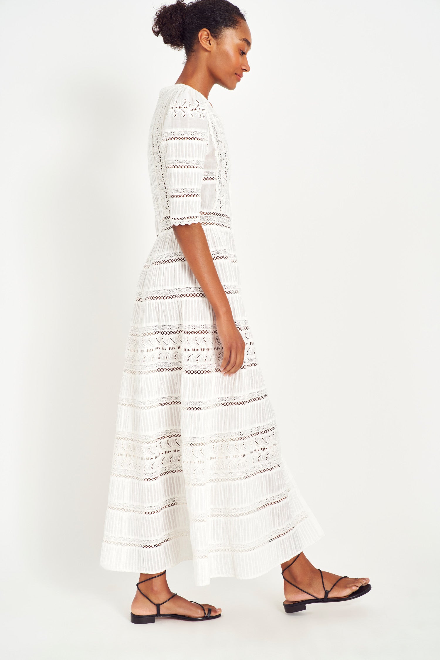 Flora Cotton Maxi Dress-morningim