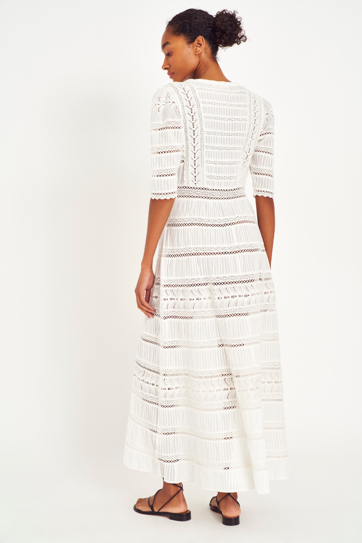 Flora Cotton Maxi Dress-morningim