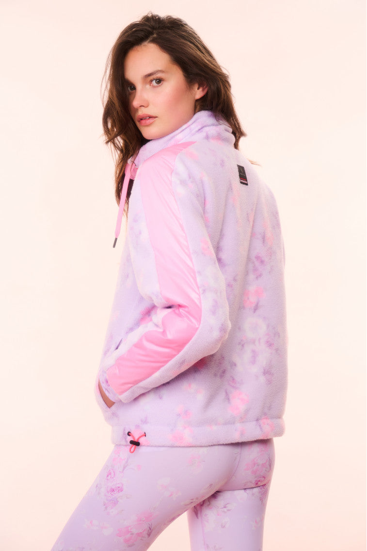 BOGNER FIRE+ICE x Morningim Ninetta Fleece Jacket - HIBISCUS-morningim